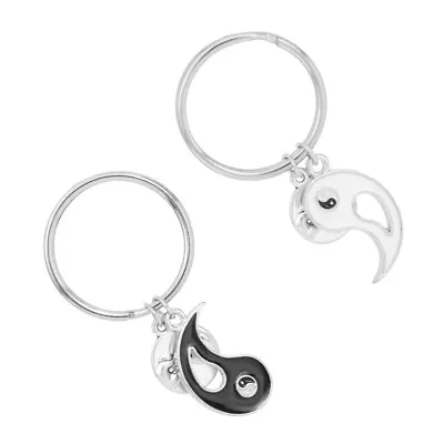  Magnetic Key Holder Boyfriend Birthday Gift Yin And Yang Keychain • £4.99