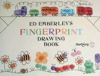 Ed Emberleys Fingerprint Drawing Book - Paperback - ACCEPTABLE • $4.64
