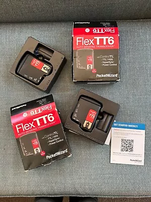 PocketWizard FlexTT6 Transceiver For Canon Cameras & Flashes • $42.89