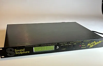 Sound Sculpture Switchblade 16 MIDI Patchbay *** READ DESCRIPTION *** • $600