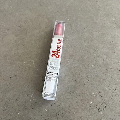 Maybelline SUPER STAY 24hr Color Micro Flex Technology Lip Gloss INFINITE PETAL • $11.95