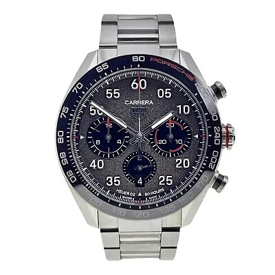 Tag Heuer Porsche Chronograph Stainless Steel 44mm Automatic Men’s Watch CBN2A1F • $4250