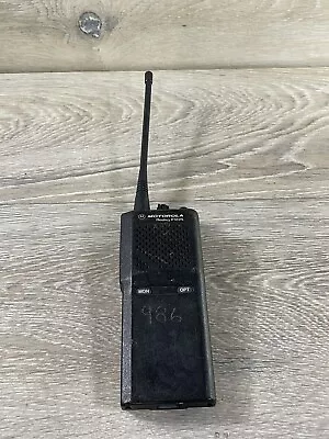 Motorola Radius P1225 Portable UHF Two Way Radio Sold As Is No Battery • $14.99