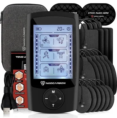 Unit Muscle Stimulator Electronic PMS Pulse Massager Machine For Shock Physical • $39.99