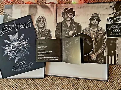 MOTORHEAD XXXX Bad Magic Vinyl LP/CD Box Set With Patches & Poster 2010 • $152.29