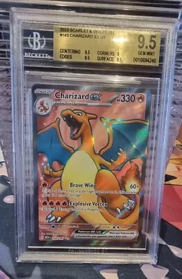 Pokemon TCG- 🔥🔥Charizard🔥🔥 EX SR BGS 9.5  • $70