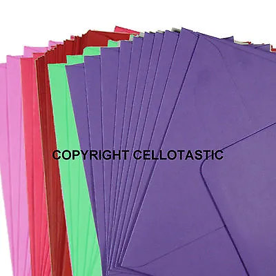 Premium Quality 100GSM C7 Envelopes (82x113) - Choice Of Colours And Quantities • £2.60