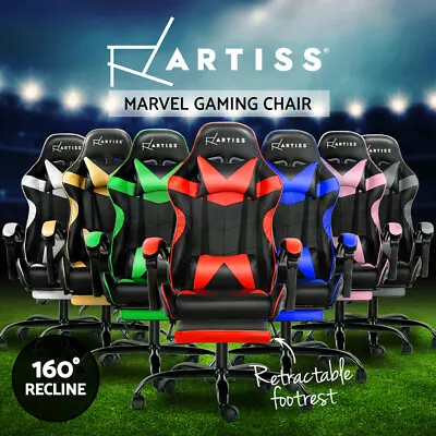 $179.95 • Buy Artiss Gaming Chair Office Executive Desk Chairs Seating Racing Recliner Racer