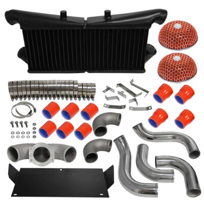 $417.99 • Buy Intercooler Pipe Kit For Nissan 300ZX Twin Turbo Fairlady Z32 VG30DETT V6 Red 