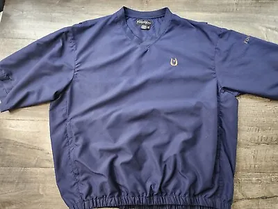 Footjoy Golf Windshirt Pullover Sweater Blue Men's Size XL  • $18.99