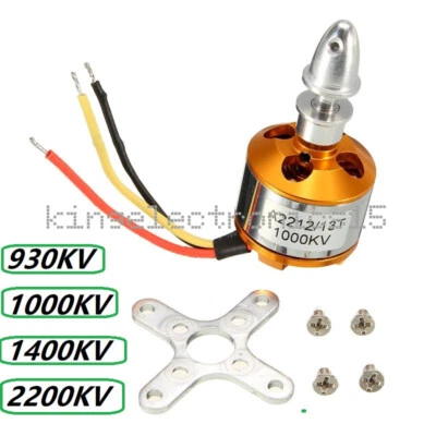 $2.14 • Buy 930/1000/1400/2200/2700KV A2212 Motor Outrunner Brushless Servo Half Arm For RC