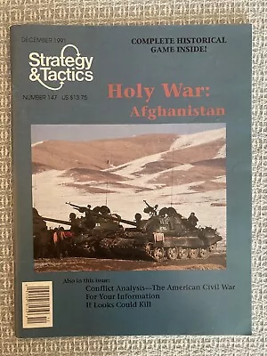 $9.99 • Buy Holy War: Afghanistan, Strategy And Tactics No. 147, Magazine And Unpunched Game
