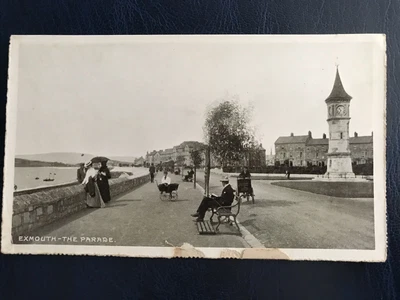 £2.99 • Buy Vintage Postcard The Parade Exmouth Devon 