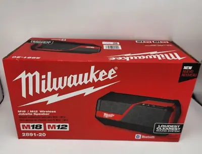 Milwaukee 2891-20 M12/M18 12/18V Wireless Bluetooth Portable Speaker • $104.99