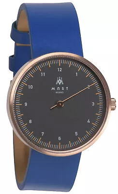 MAST Milano CIO Royal Black H4 RG104BK07-L-UNO Man Single-hand Quartz Watch • £87.72