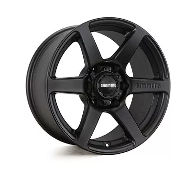 To Suit FORD RANGER 2011 TO 2022 WHEELS PACKAGE: 17x9.0 Simmons S6 Matte Blac... • $2096