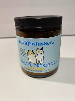 Dr. Mercola Bark & Whiskers Complete Probiotics Cats And Dogs 3.17 Oz New • $8.99