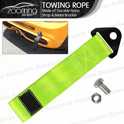 280mm High Strength Universal Jdm Racing Sports Nylon Tow Strap Tow Hook • $12.93