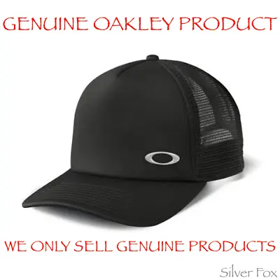 Oakley Flip Trucker 2.0 Black Mesh Snapback Mens Adult Cap Hat Brand New  • $34.95