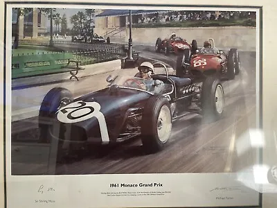 £150 • Buy Signed Stirling Moss Print