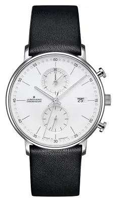 New Junghans Max Bill Handaufzug Men's Watch 27/3700.02 • $799.95