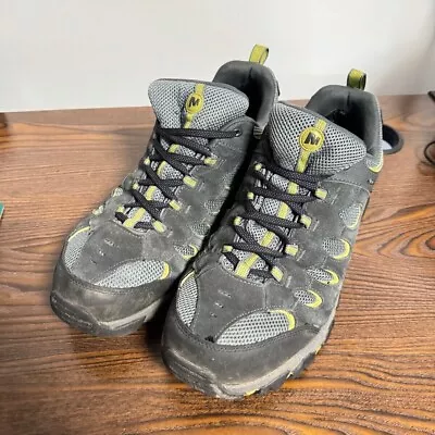 Merrell Ridgepass - Granite / Moss Colour - UK 13 - Walking Shoes - Light Use • £10