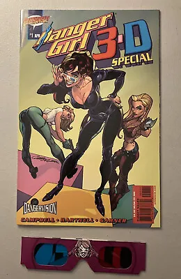 Danger Girl 3D Special W/ Original Glasses | J Scott Campbell Cover | NM • $13.99