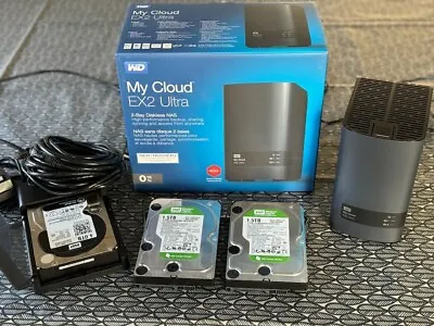 Complete WD My Cloud EX2 Ultra Bundle With Enhanced Backup Storage Solution • $275