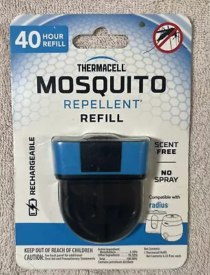 NEW Thermacell Rechargeable Mosquito Repellent Refill 40 Hr Refill For Radius  • $12