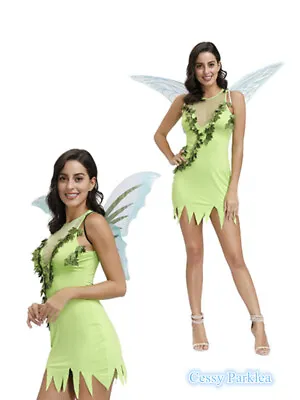 W-M3-1 Magical Tinkerbell Fairytale Pixie Fancy Peter Pan Book Week Costume • $18.80