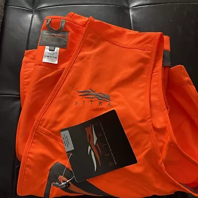 $89 • Buy Sitka Ballistic Vest Blaze Orange XXX Large|50093-BL-XXXL