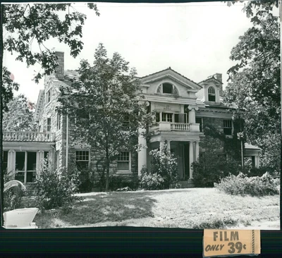 £19.47 • Buy 1963 Landscape Frederick Hoover Rm Snyder Jr Damage Fire House 7X9 Vintage Photo