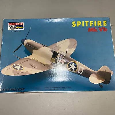 Spitfire Vb In 1/32 Scale By Minicraft Hasegawa Vintage Plastic Model Kit #1127 • $27.95