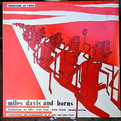 Miles Davis And Horns Lp - Prestige Ojc-053 - Vg+ Vinyl • $9