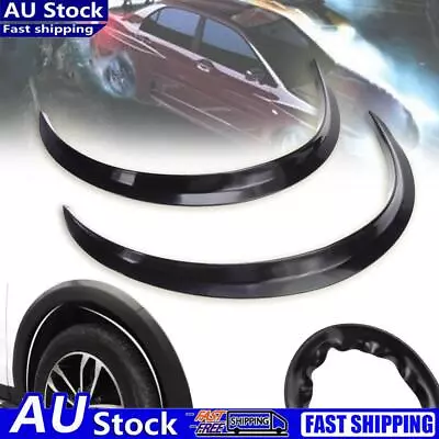 Car Wheel Flare Extension Mudguard Trim Wheel Arch Durable Car Side Flare Cover • $12.49