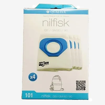 Masterpart 4PK Microfiber Vacuum Cleaner Bags To Fit Nilfisk G Bag Series • $9.49