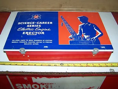 Gilbert ERECTOR #10057 Science Career Series Electric Engine Set W/Motor MINT! • $175.95