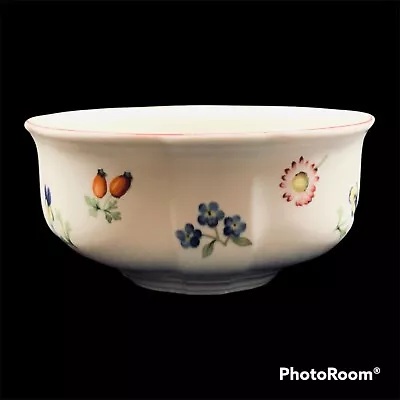 Villeroy & Boch PETITE FLEUR 4 5/8” Soup Cereal Fruit Custard Dessert Bowl • $25