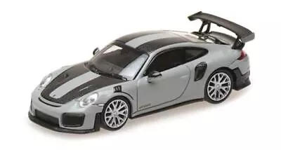 Minichamps 1:87 Porsche 911 GT2 RS - 2018 - GREY W/ CARBON STRIPES • $20.27