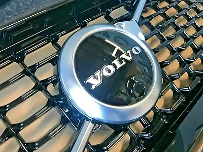 Genuine Volvo Xc90 Gloss Black Front Grille 31655799 R-design Upgrade • $574.43