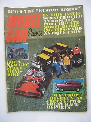 Vintage Model Car Science Magazines January & November 1970 Paul Revere &Raiders • $12.99