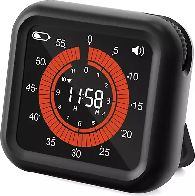 Digital Visual Timer - Max 11H 59M Rechargeable Countdown Timer With VA Display • $38.20