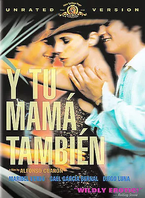 Y TU MAMA TAMBIEN Diego Luna Gael García Bernal Maribel Verdu 2001 DVD Disc Only • $3.25