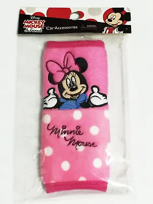 Minnie Mouse Disney Car  Accessory Hand Brake Side Brake Handle Cover Pink 166 • $9.99