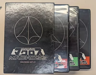 Super Dimension Fortress Macross (3 DVD Set 1 Volume #1-3) AnimEigo Robotech • $60