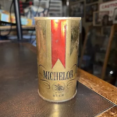 Vintage 1970s Flat Pull Tab Beer Can Michelob • $4.99