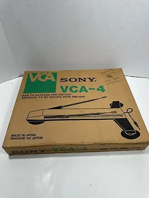 Vintage Sony VCA-4 Low Rider Car Window TV Antenna Japan VCA Brand New!! • $155.99