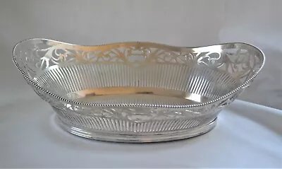 Large Dutch Silver (83.3%) Bread Rolls Basket Netherlands 1942 No Mono! • $465