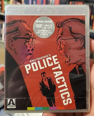 Police Tactics 1974 Yakuza Papers Vol 4 Blu-ray + Dvd Arrow Video Oop Region A • $18.75
