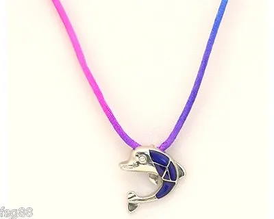 NEW Dolphin  Color Change Heat Thermo Mood Pendant Necklace • $8.98